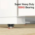 thumbnail image 3 of 4PCS Self-Adhesive Caster Wheels 100KG Heavy Duty Stainless Steel Universal Pulley 360° Rotation Furniture Cabinet Rollers ,Reliable, 3 of 6