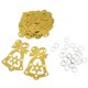 thumbnail image 4 of 30 Piezas Camapana Tintine con Aros Bricolaje para Navidad de Plástico para Caja Paquete Oro perfecl DIY christmas tinkle bell, 4 of 8