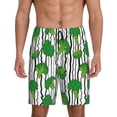 thumbnail image 1 of Fotbe Broccoli 2 Pantalones Cortos de Pijama para Hombre, Ropa de Dormir, Pantalones de Pijama Cortos para Hombre-XX-Large, 1 of 6