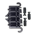 thumbnail image 3 of Milaget Alliage de Zinc Pont Queue Remplacement Instrument Plaque Durable Noir, 3 of 9
