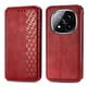 thumbnail image 2 of For Xiaomi Redmi Note 14 Pro 5G Case Rhombus Imprint PU Leather Wallet Phone Cover - Green, 2 of 5
