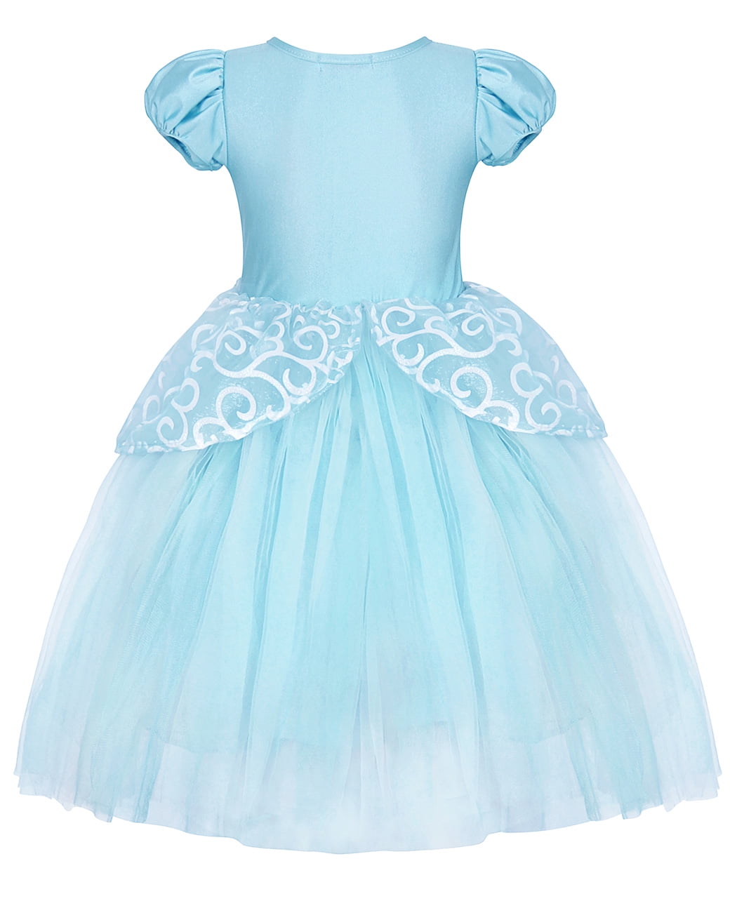 puffy prom dress A Line Puffy Prom Dresses Yellow V Neck Lace Formal Dress Yellow / US14W main image 0