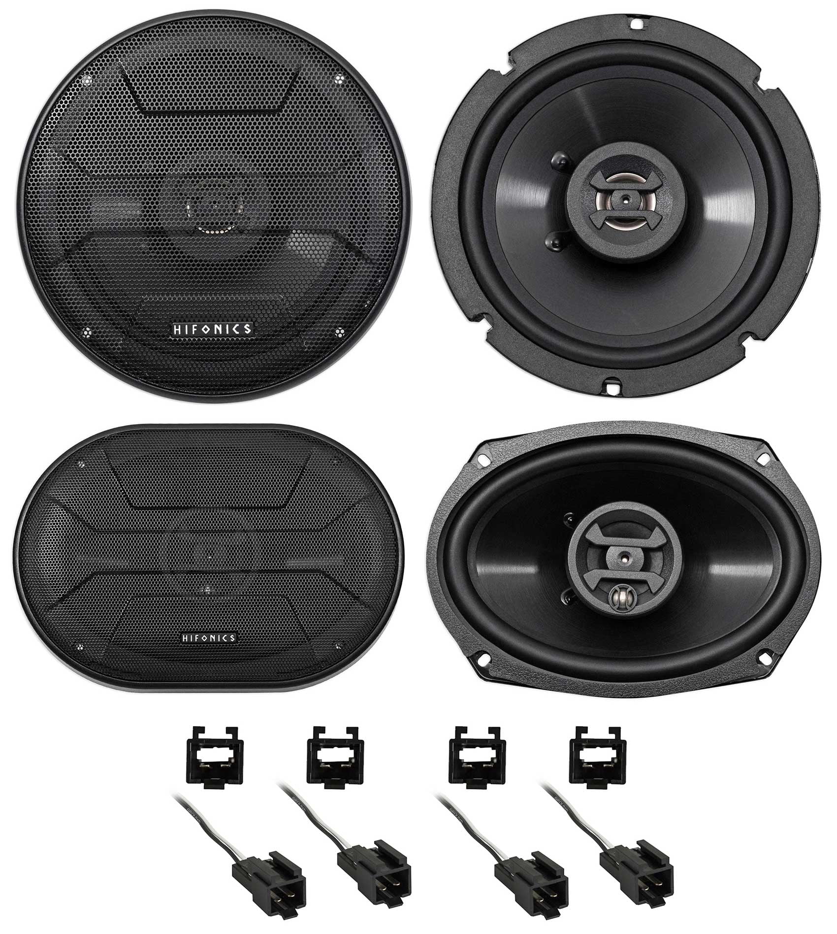 Overhead Soundbar Rollbar+Front Speaker Upgrade Kit For 8795 JEEP