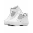 thumbnail image 2 of Zapatos Andanenes Niña Con Soporte Arco Piel Corazoncitos blanco 14, 2 of 6