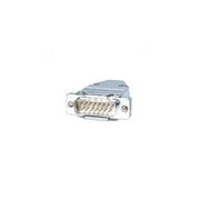 Angle View: Comprehensive 15-Pin Male Connector with Hood (Set of 25)