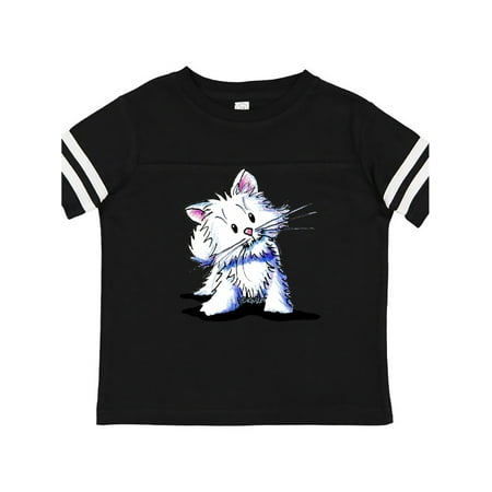 

Inktastic White Kitten Gift Toddler Boy or Toddler Girl T-Shirt