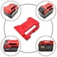 thumbnail image 3 of 5 soportes para herramientas eléctricas de batería para taladro Milwaukee de 18 V y cubierta de batería, soporte de almacenamiento, color rojo y negro., 3 of 4