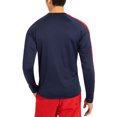 thumbnail image 5 of U.S. Polo Assn. Men's & Big Men's Striped Raglan Sleeve Sun Shirt with UPF50+, Sizes S-3XL, 5 of 6
