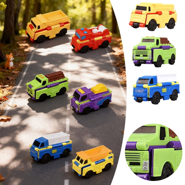 Oliegs Convertible Vehicle Transforming With Realistic Details And Durable Construction For Kids Action Play And Display