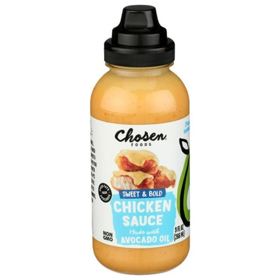 2X - Chosen Foods Sweet & Bold Chicken Sauce Made With Avocado Oil 9 fl oz Package May Vary