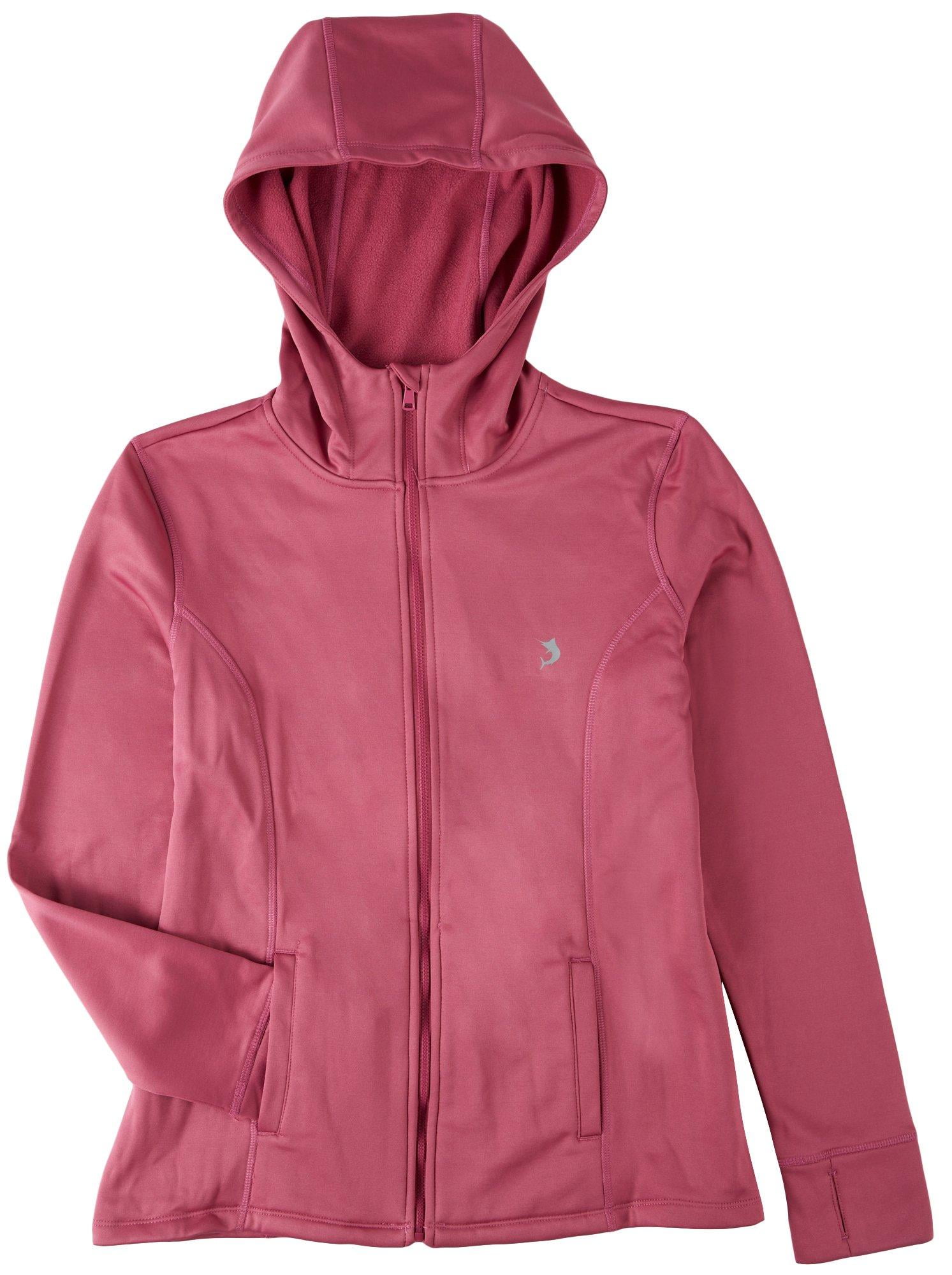 Reel Legends Womens Zip-up Hooded Long 