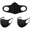 thumbnail image 5 of 3 Pack - Black Face Covers - Multi-Use, Safe, Outdoor Face Shield - Quality Tested in America - Fashion, Style, Men’s & Women’s - Boil Easily for Multi Use - LX Lotus, 5 of 5