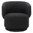 thumbnail image 5 of Modway Celestia Boucle Fabric Swivel Chair in Black, 5 of 9