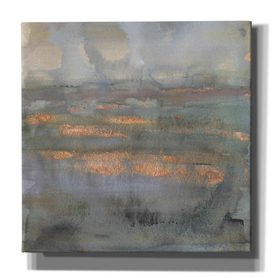 Epic Graffiti 'Copper Emulsion I' by Victoria Borges, Canvas Wall Art, 26"x26"
