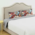 thumbnail image 3 of Yayeee Pillowcase King Size Set of 2 Satin Wrinkle Resistant Pillow Case, Vibrant Floral, 3 of 8