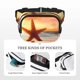 thumbnail image 5 of Disketp Starfish Sunset Sea Beach Riñonera de Doble Capa, Bolsa de Cintura Ajustable para Viajes, Correr y Senderismo, Riñonera Ligera para Hombre y Mujer, 5 of 9
