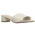 thumbnail image 2 of Sandalia Moleca Mujer Blanco Tacón Formal Casual blanco 24, 2 of 10