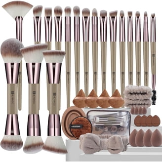 SHANY Bamboo Makeup Brush Set - Vegan Professional Makeup Brushes