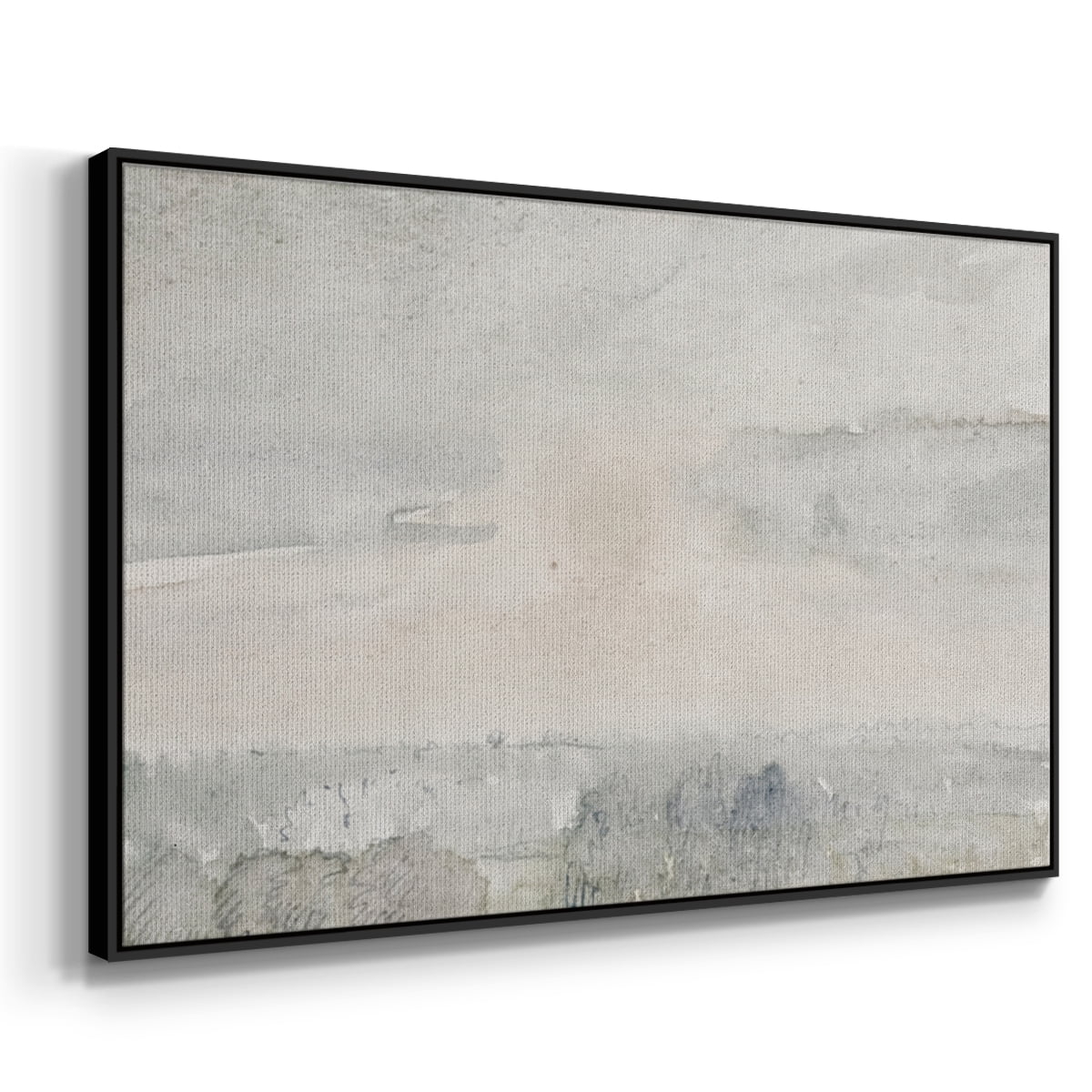 Vintage Landscape-CCCXXXIX By Wexford Home Framed in Black Wood Gallery Wrapped Canvas 17 in. x 25 in.