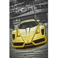 thumbnail image 1 of Yellow Enzo- CANVAS OR FINE PRINT WALL ART, 1 of 1