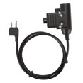 thumbnail image 2 of U94 PTT 2-pin plug and play hands free push to talk adapter for Alan for Midland radio, 2 of 5