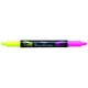thumbnail image 1 of Pentel Twin Checker Resaltador De Doble Punta, Punta De Cincel, Tinta Amarilla/Rosa, Paquete De 12 (Slw8-Gp), 1 of 1