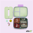 thumbnail image 4 of Ello Benni Kids Bento Lunch Box with Ice pack, Purple, 4 of 11