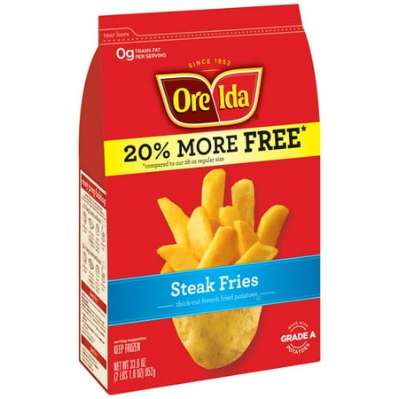 Ore-Ida Steak Fries, 33.6 oz - Walmart.com