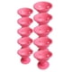 thumbnail image 2 of Worallymy 10 piezas de rizadores de silicona con forma de seta rodillo mágico rizador de hierro herramienta de peinado de bricolaje color rosa Worallymy JD735811920, 2 of 7