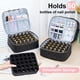 thumbnail image 2 of Bolsa organizadora de esmaltes de uñas Uross con capacidad para 60 botellas, color negro, 2 of 6