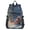 Reindeer Pull Christmas Sleigh, variant on JIALIOU 14" Laptop Backpack Waterproof Airline Approved Stylish Casual Daypack for Travel Business College Work, Colorful Bohemian Geometry