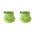 thumbnail image 4 of Yuarrent Calentador de cuello Moda térmica Cuellos Polaina Espesar Gran textura Accesorios de ciclismo Durabilidad Pañuelo Verde Verde 2Conjunto, 4 of 6