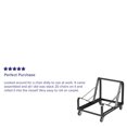 thumbnail image 2 of HERCULES Series Black Steel Sled Base Stack Chair Dolly, 2 of 4
