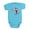 Turquoise, variant on CafePress - Power Rangers Red Ranger Kicking - Cute Infant Bodysuit Baby Romper - Size Newborn - 24 Months