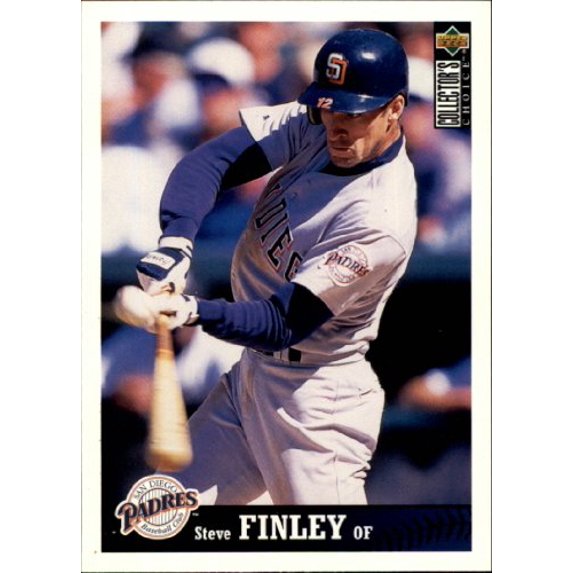 1997 Collector's Choice #209 Steve Finley MLB Baseball Trading Card