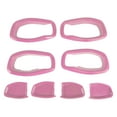 thumbnail image 1 of Cubierta de Tazón de Mango de Puerta Interior para Jeep Renegade 2015-2023 Marco de Decoración de Mango Interior Rosa ABS 4 Pcs, 1 of 6