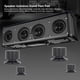 thumbnail image 4 of Soporte De Aislamiento De Altavoz, Almohadilla Para Pies, Diseño Integrado, Altura Ajustable, Antideslizante, Reductor De Resonancia Para Tocadiscos, Amplificador, Grabadora CD, 4 of 7