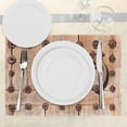 thumbnail image 3 of Ambesonne Medieval Place Mats Set of 4, Rusty Spanish Entrance, Standard Size, Pale Brown, 3 of 6