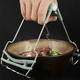 thumbnail image 3 of Pinza para placa calefactora, pinza antiescaldaduras para cocina, pinzas de cocina, pinzas para placa calefactora para sacar la placa calefactora con comida de la olla instantánea, 3 of 6