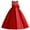 Red, variant on Reduce!Herrnalise Toddler Kids Girls Princess Dresses Tulle Dress Middle-aged Children's Sleeveless Embroidery Mesh Gauze Dress Hot Pink