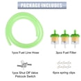 thumbnail image 7 of 1 Set Motorcycle Fuel Hose Fuel Filters with Valve Petcock for CRF50 70 90 150CC ATV Moped Green, 7 of 7