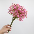 thumbnail image 4 of Hariumiu Artificial Flowers 6pcs Artificial Gypsophila Realistic Simulation Flowers Reusable Fine Workmanship Non-fading Home Decor Reusable Artificial Flowers, 4 of 8