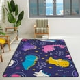 thumbnail image 2 of Crawling Indoor Carpet Play Mat Dinosaurs Doodle for Living Room Bedroom Educational Nursery Floor Mat Area Rugs 72x48inch Carpet Runner, 2 of 6
