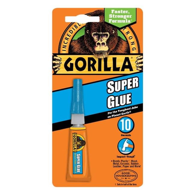 The Gorilla Glue 7900102 3 Gram Gorilla Super Glue