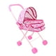 thumbnail image 2 of Cochecito de muñecas plegable, regalos del Día de San Valentín para niños, juego de simulación, portador de muñecas realista, juego de rol, carrito de, 2 of 9