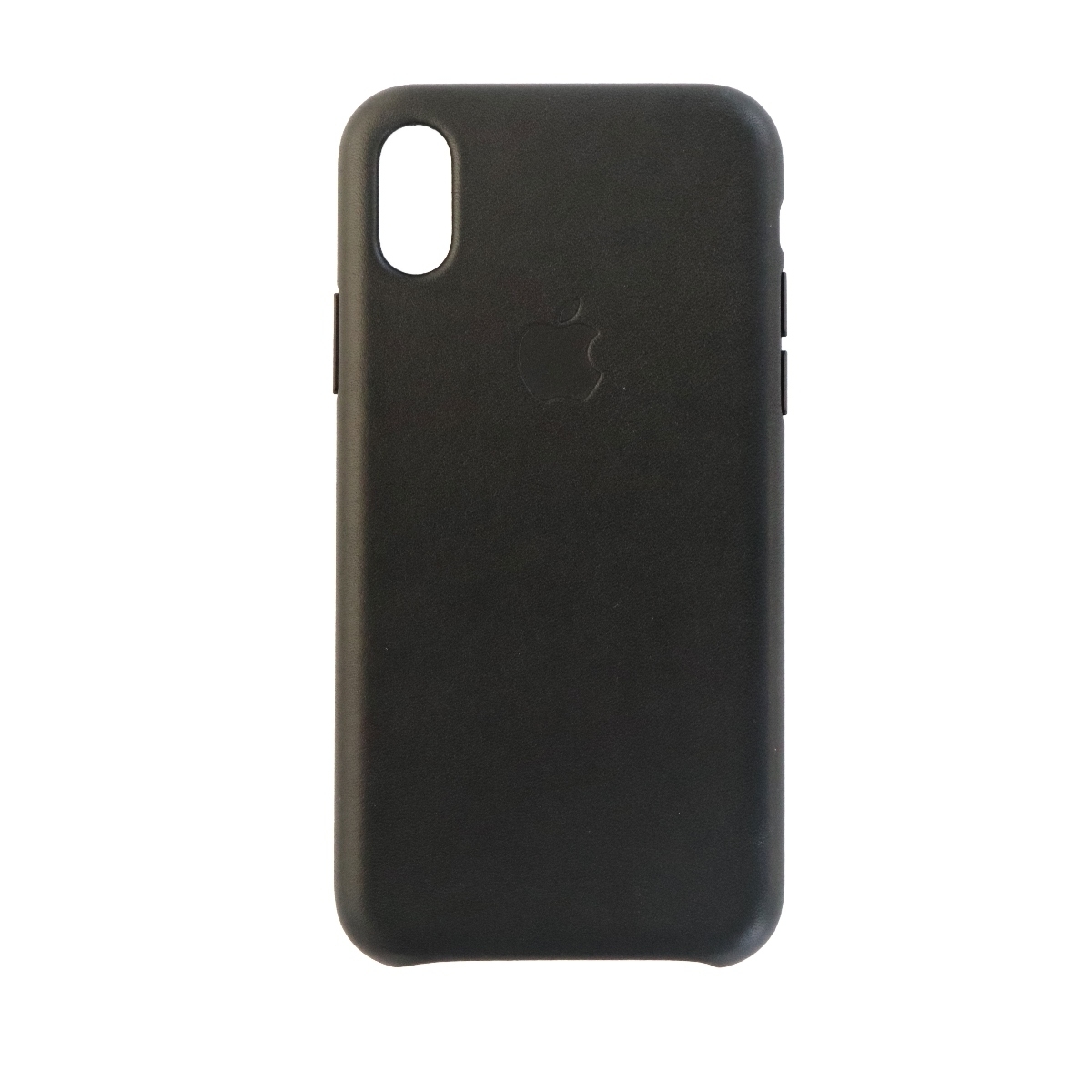 Apple Leather Case for iPhone X, Black