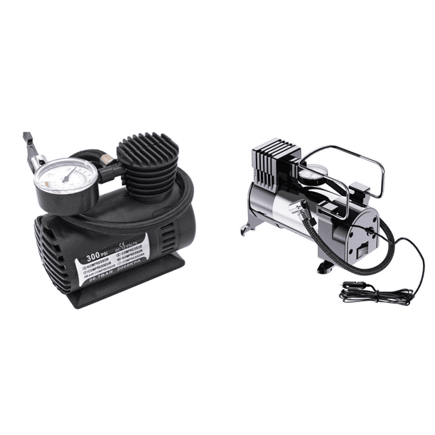 Inflador de neumáticos de coche bomba portátil eléctrica de alta precisión 12V 300PSI