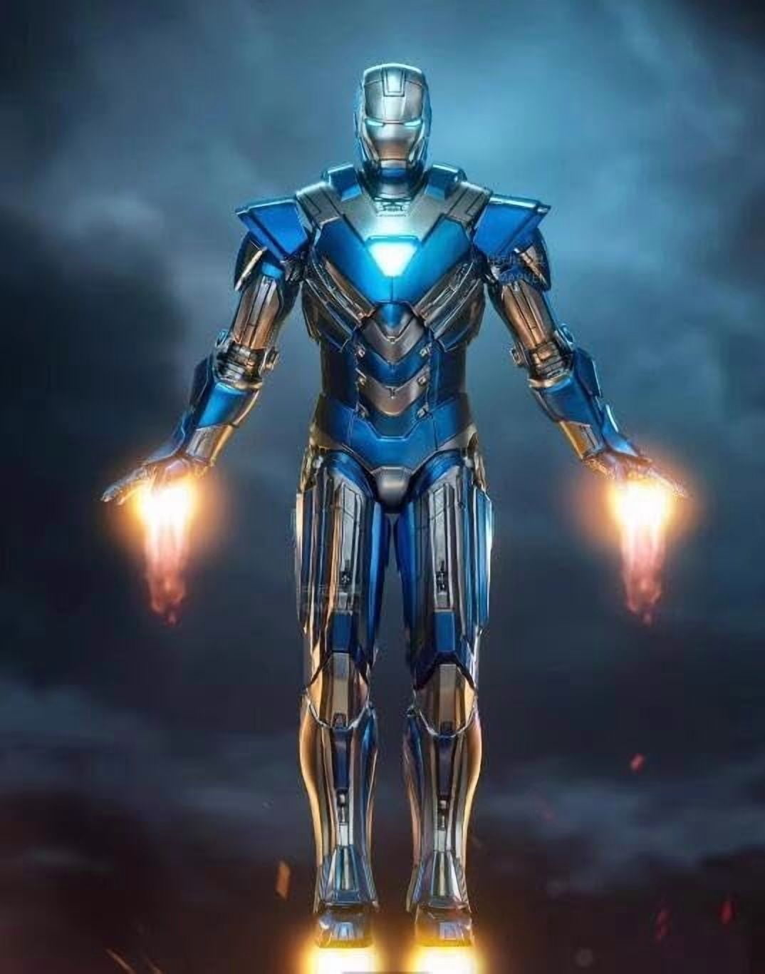 ZD Toys 1/10 Scale MK30  iron man 7 inch Action Figure,Non-Luminous Version 1906-30