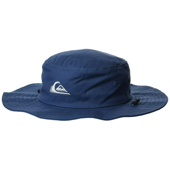 Quiksilver Bushmaster Sombrero de pescador con visera flexible y protección solar para hombre