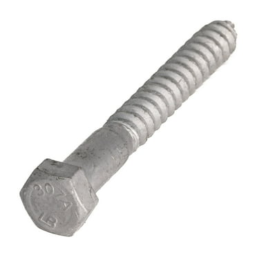 5/16" x 1-1/2" Hot Dipped Galvanized Lag Screws, Grade A, Quantity 100- by Fastener Depot, LLC